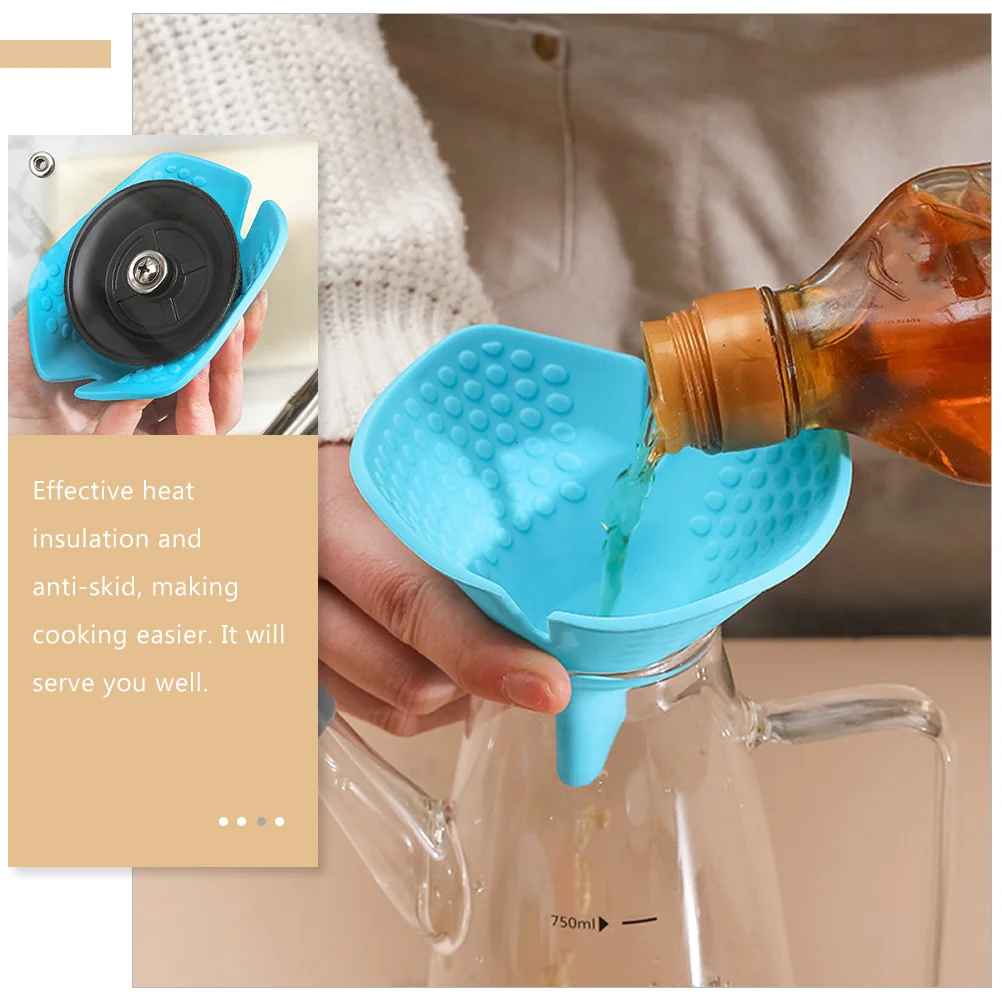 2 Pcs Silica Gel Insulation Clamp Hot Pot Lid Mitt Kitchen Gadget Knob Cover Anti Scalding Holders Round Handle Caps Silicone
2 Pcs Silica Gel Insulation Clamp Hot Pot Lid Mitt Kitchen Gadget Knob Cover Anti Scalding Holders Round Handle Caps Silicone
