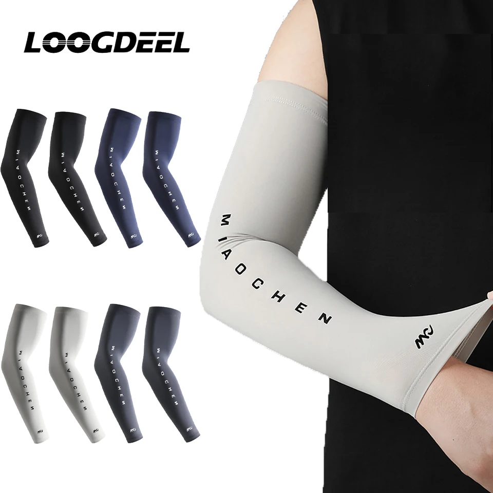 LOOGDEEL UV Protection Cycling Sleeve Ice Silk Sleeve Cooling Breathable Arm Sleeves Outdoor Sports Anti-Slip Cycling Sleeves
LOOGDEEL UV Protection Cycling Sleeve Ice Silk Sleeve Cooling Breathable Arm Sleeves Outdoor Sports Anti-Slip Cycling Sleeves
