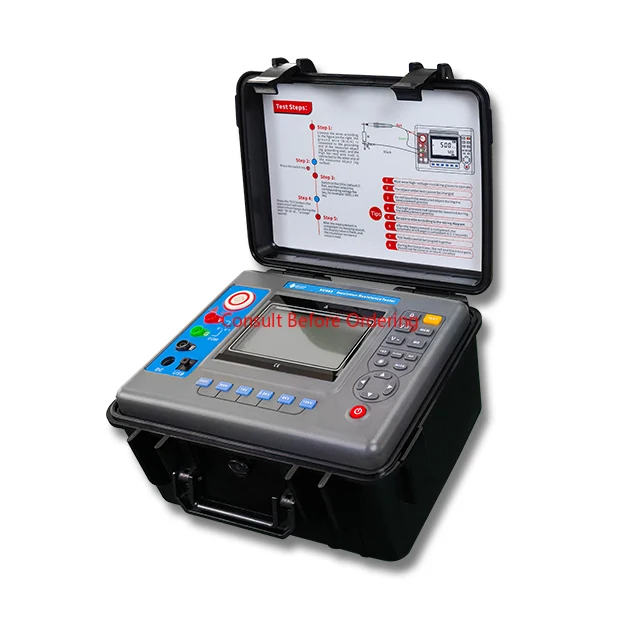 Universal 10kV Digital High Voltage Portable Insulation Resistance Tester Insulation Resistance Tester 10kv
Universal 10kV Digital High Voltage Portable Insulation Resistance Tester Insulation Resistance Tester 10kv