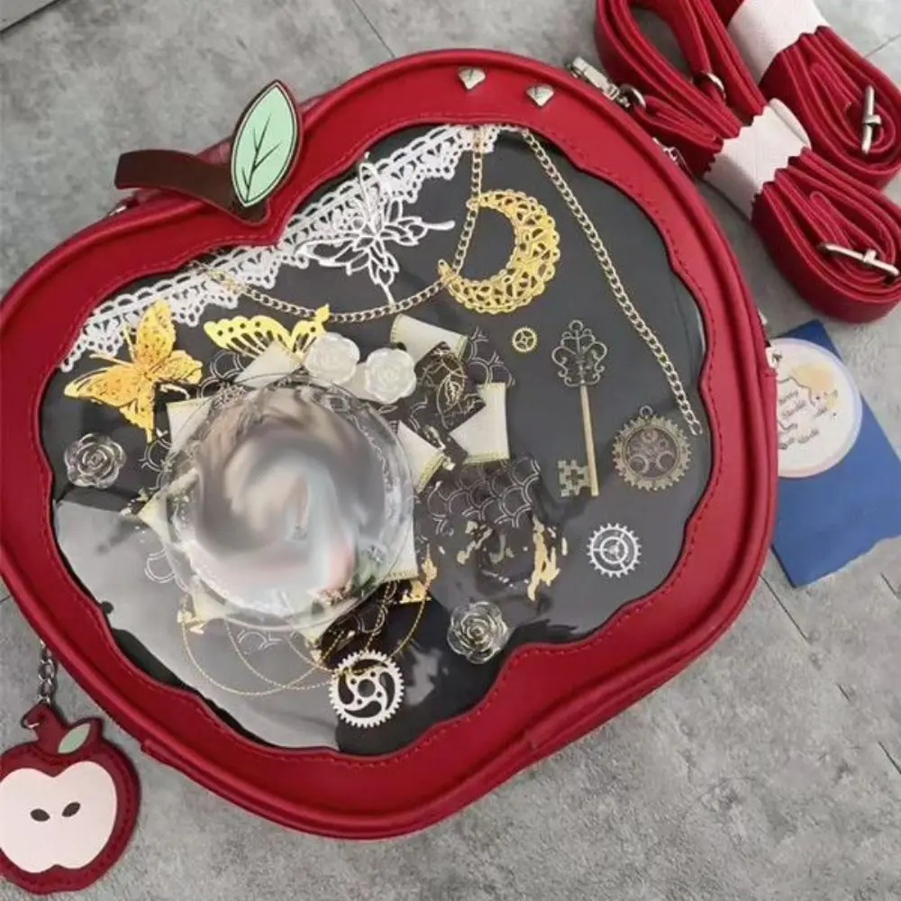 Сумка на молнии Kawaii Fruit Itabag PU Idol для хранения товаров, прозрачный карман, хлопковая сумка для куклы, сумка для хранения значков
Сумка на молнии Kawaii Fruit Itabag PU Idol для хранения товаров, прозрачный карман, хлопковая сумка для куклы, сумка для хранения значков