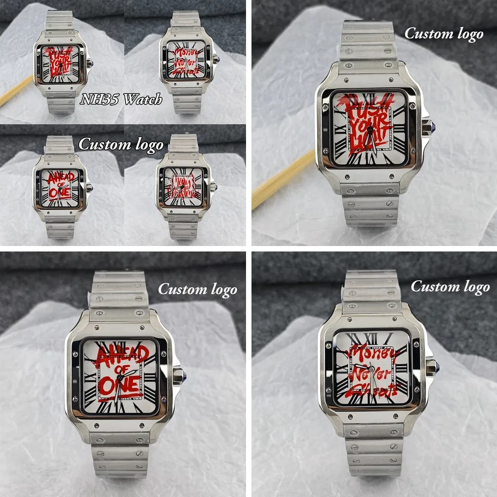 wholesale price NH35 Automatic Watch Men 38mm Stainless Steel Custom Logo Mechanical Wristwatch Sapphire Glass
wholesale price NH35 Automatic Watch Men 38mm Stainless Steel Custom Logo Mechanical Wristwatch Sapphire Glass