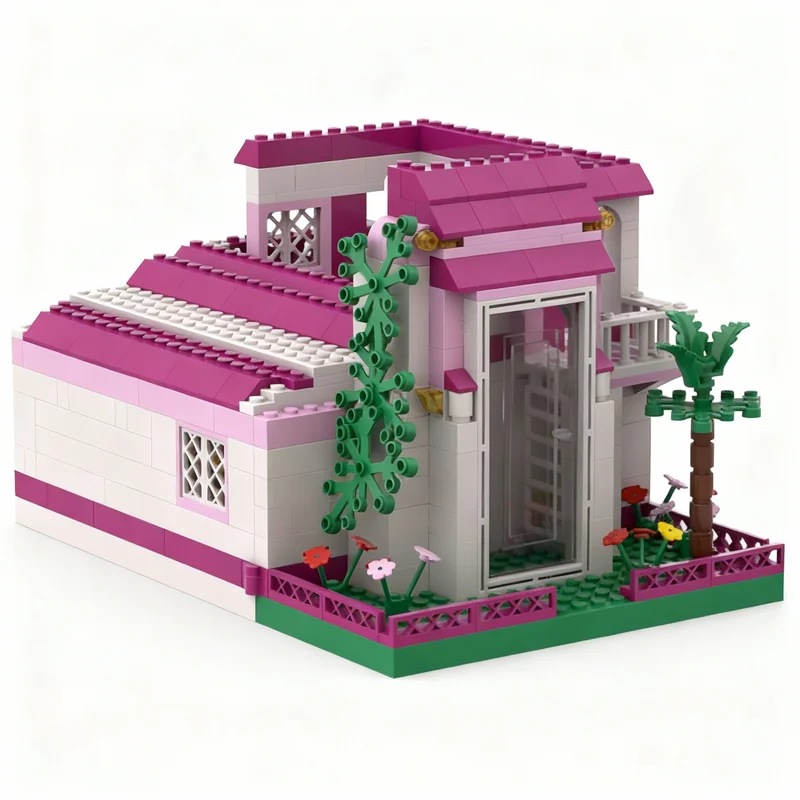 NEW 528PCS MOC Creative Model Dream Mansion DIY Building Blocks Home Decor Display Birthday Gift Collectible Decoration Building
NEW 528PCS MOC Creative Model Dream Mansion DIY Building Blocks Home Decor Display Birthday Gift Collectible Decoration Building