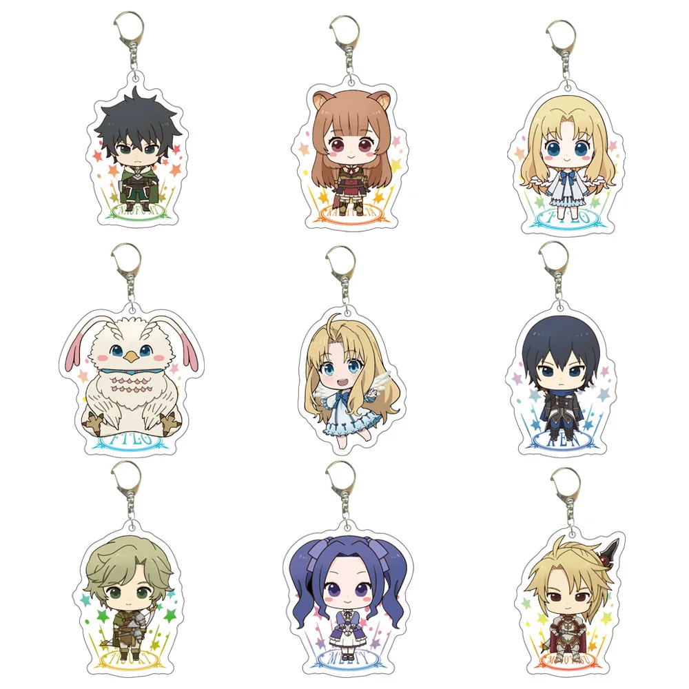 The Rising of the Shield Hero Anime Acrylic Keychain Bag Charms Pendant Fans Gift Animation Products Related Key Ring Fashion
The Rising of the Shield Hero Anime Acrylic Keychain Bag Charms Pendant Fans Gift Animation Products Related Key Ring Fashion