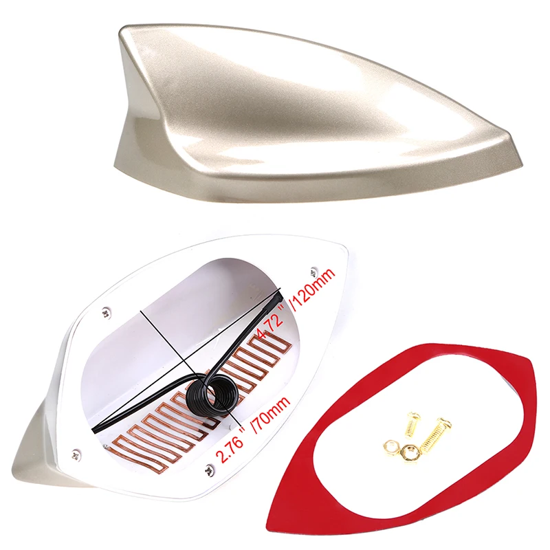 Universal Car Roof Shark Fin Antenna Radio AM/FM Signal Aerial Cover For Mini Cooper Suzuki BMW Toyota Audi VW Auto Outer Parts
Universal Car Roof Shark Fin Antenna Radio AM/FM Signal Aerial Cover For Mini Cooper Suzuki BMW Toyota Audi VW Auto Outer Parts