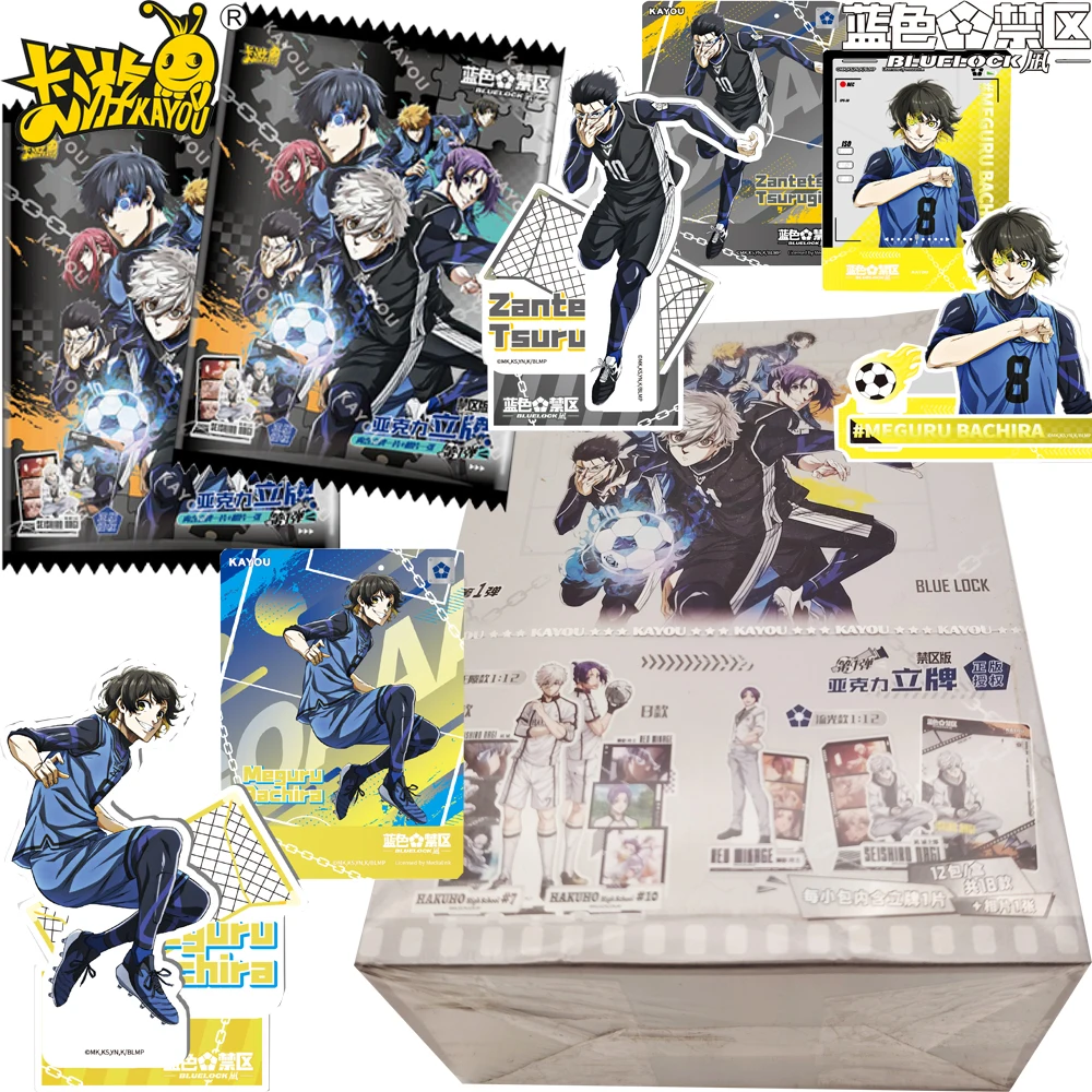 New Official Kayou High Score Anime Blue Lock Acrylic Stand Model Fans' Favorite Characters HD Print Surprise Paper Cards Gifts
New Official Kayou High Score Anime Blue Lock Acrylic Stand Model Fans' Favorite Characters HD Print Surprise Paper Cards Gifts