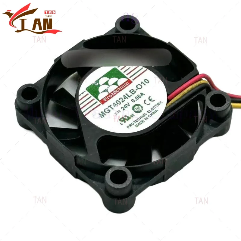 FOR Magic MGT4024LB-O10 DC 24V 0.06A 40x40x10mm 3-Wire Server Cooling Fan TAN
FOR Magic MGT4024LB-O10 DC 24V 0.06A 40x40x10mm 3-Wire Server Cooling Fan TAN