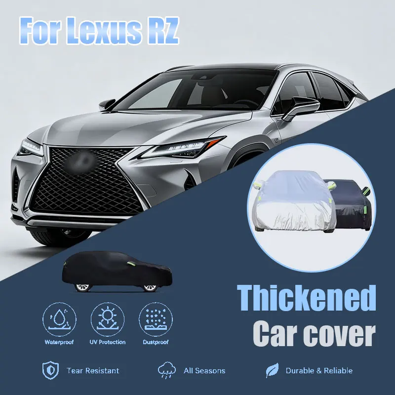 For Lexus RZ Full Car Cover Side Zipper Design Waterproof Dustproof Sun Protection Outdoor Vehicle Cover
For Lexus RZ Full Car Cover Side Zipper Design Waterproof Dustproof Sun Protection Outdoor Vehicle Cover