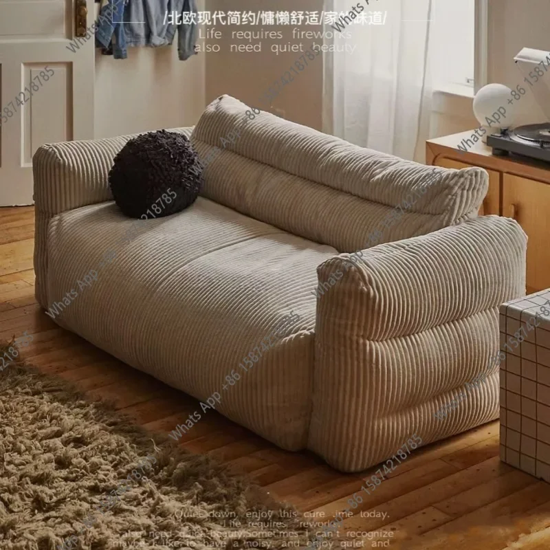 J Wabi Sandy Wind Simple Design Sofa Cream Wind Velvet Small Apartment Living Room Leisure Lazy Corduroy Sofa
J Wabi Sandy Wind Simple Design Sofa Cream Wind Velvet Small Apartment Living Room Leisure Lazy Corduroy Sofa