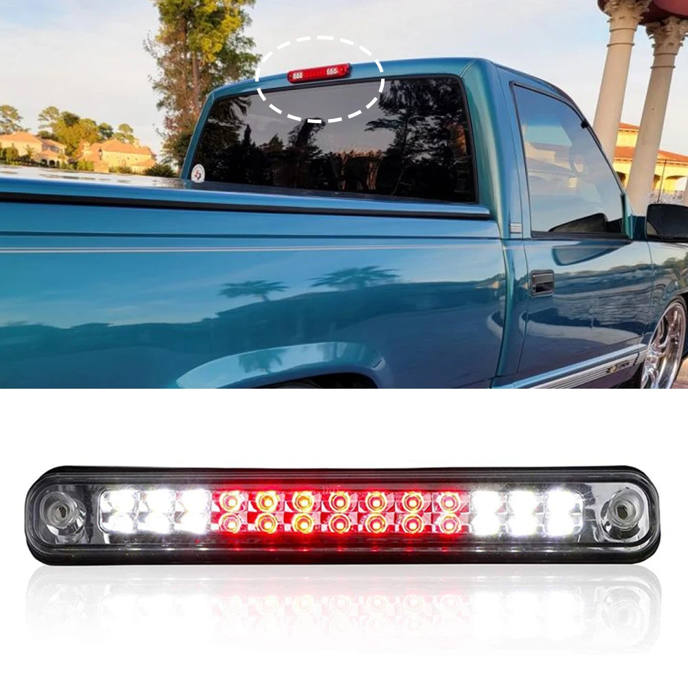 LED Third 3rd Brake Light High Mount Rear Cargo Tail Lamp Stop Light for Chevy GMC C1500/K1500/Silverado 1988-1998 Accessories
LED Third 3rd Brake Light High Mount Rear Cargo Tail Lamp Stop Light for Chevy GMC C1500/K1500/Silverado 1988-1998 Accessories