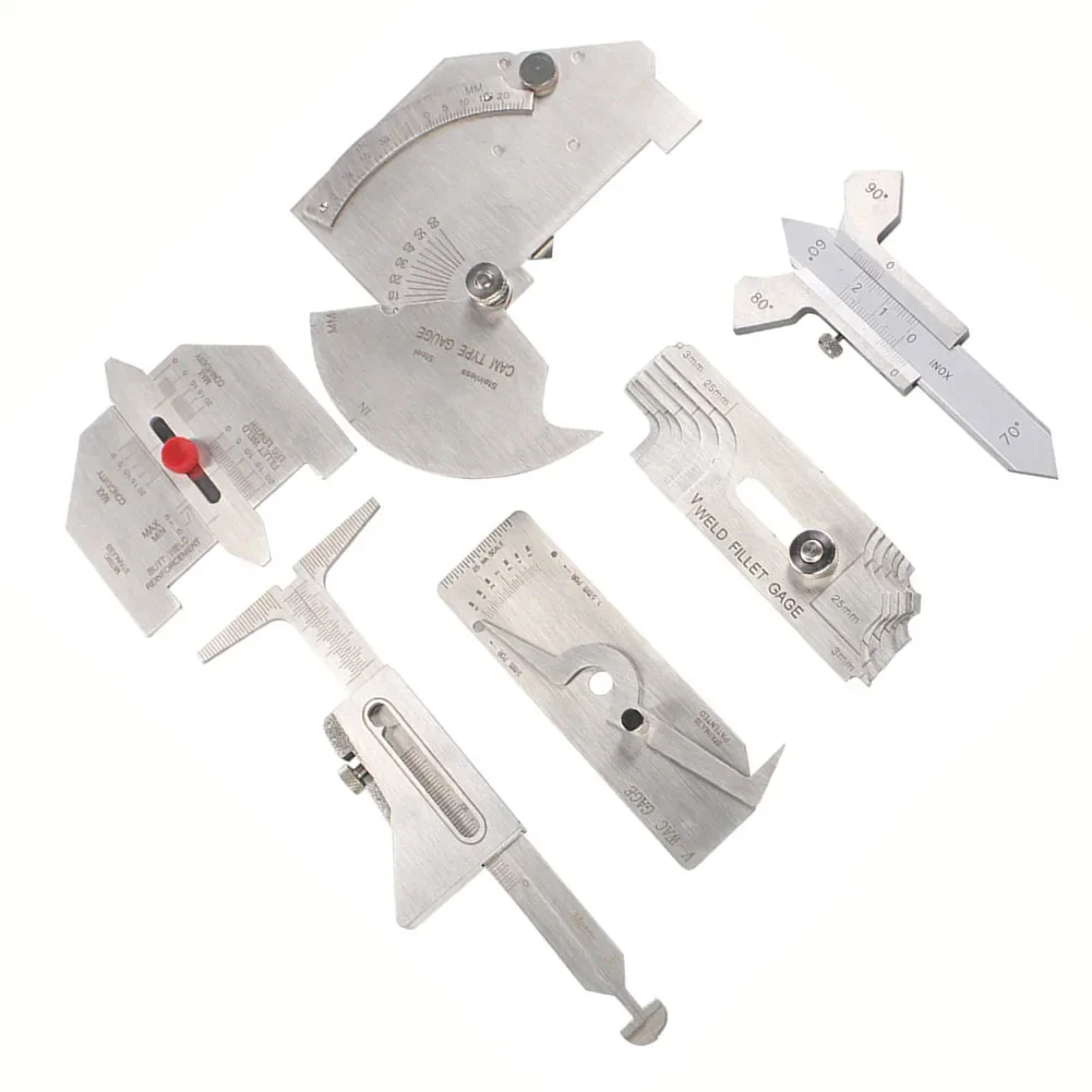 Comprehensive 6PCS Welding Inspection Gauge Kit Designed for High Precision Measurements in Engineering Projects
Comprehensive 6PCS Welding Inspection Gauge Kit Designed for High Precision Measurements in Engineering Projects