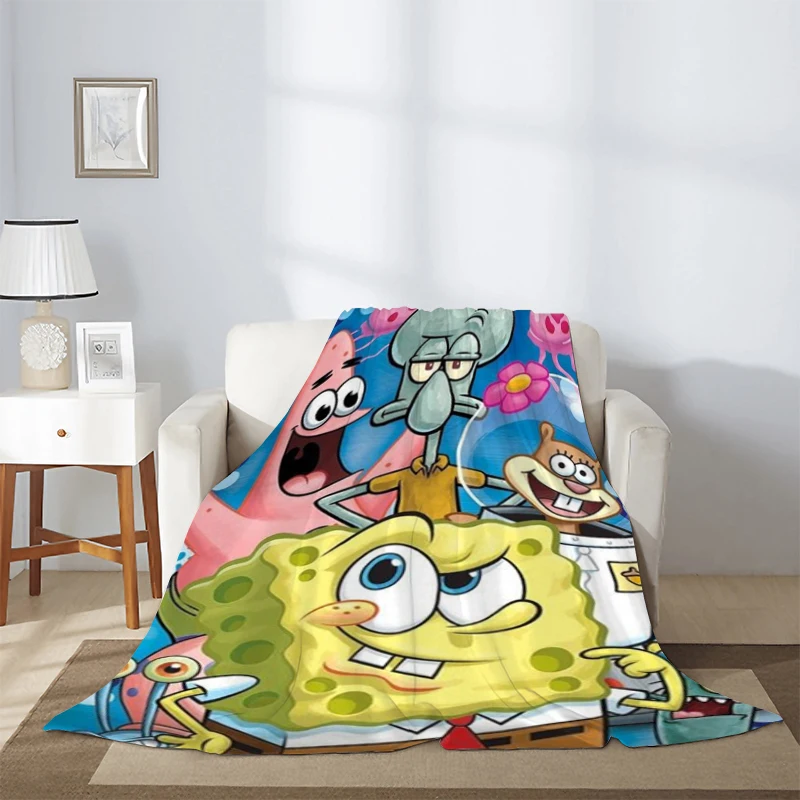 SpongeBobs Blanket Furry Sofa Blankets & Throws Bed Blankets for Beds Winter Throw Fluffy Soft Baby Fleece Custom Nap Anime Home
SpongeBobs Blanket Furry Sofa Blankets & Throws Bed Blankets for Beds Winter Throw Fluffy Soft Baby Fleece Custom Nap Anime Home