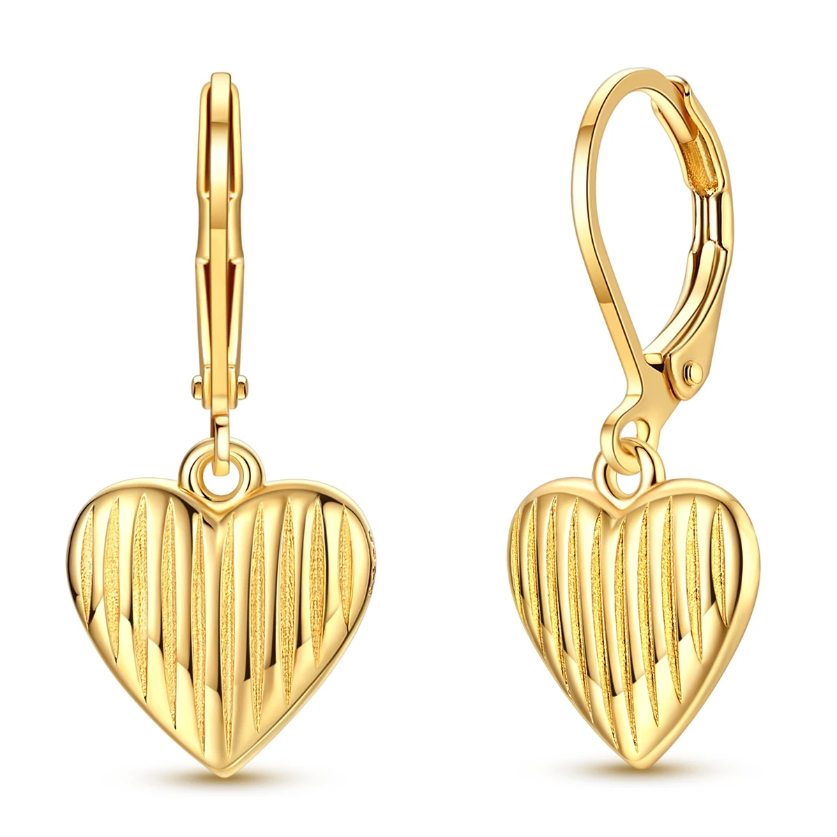 Original Pendant Earring 925 Sterling Silver Gold Color Heart Vertical Stripe Drop Earring For Women Female Fashion Jewelry
Original Pendant Earring 925 Sterling Silver Gold Color Heart Vertical Stripe Drop Earring For Women Female Fashion Jewelry
