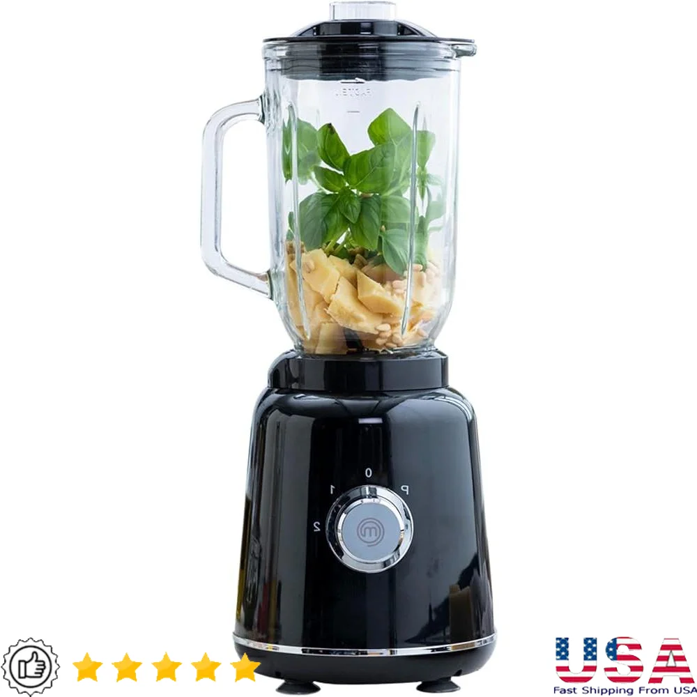 MasterChef Glass Blender Shakes and Smoothies Milkshake Maker Frozen Drink & Margarita Machine For Fruit Juice with Ice Soup
MasterChef Glass Blender Shakes and Smoothies Milkshake Maker Frozen Drink & Margarita Machine For Fruit Juice with Ice Soup