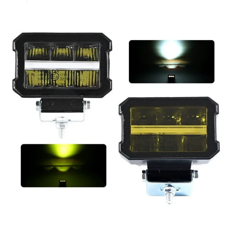 120W LED Work Light Pod with DRL Turn Signal Spot Driving Light Fog Lamp Off-Road Auxiliary Light with DT Plug Wiring Harness
120W LED Work Light Pod with DRL Turn Signal Spot Driving Light Fog Lamp Off-Road Auxiliary Light with DT Plug Wiring Harness