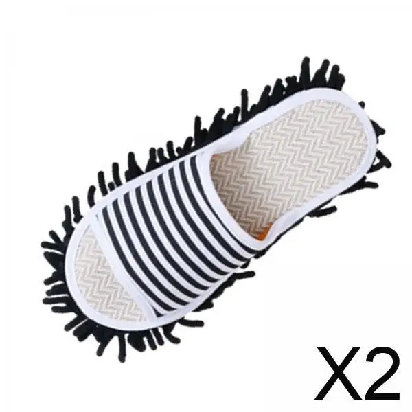 2xLazy Mop Slippers Cleaner for House Dusting Bedroom Floor Dust Dirt Cleaning 42 To 44 Black
2xLazy Mop Slippers Cleaner for House Dusting Bedroom Floor Dust Dirt Cleaning 42 To 44 Black