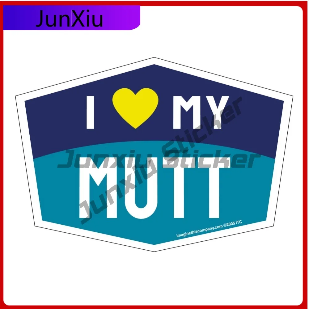 I Love My Mutt Aesthetic Car Laptop Window Bumper Waterproof Vinyl Decal Decoration Funny Funny Aesthetic Trendy Retro Cool
I Love My Mutt Aesthetic Car Laptop Window Bumper Waterproof Vinyl Decal Decoration Funny Funny Aesthetic Trendy Retro Cool