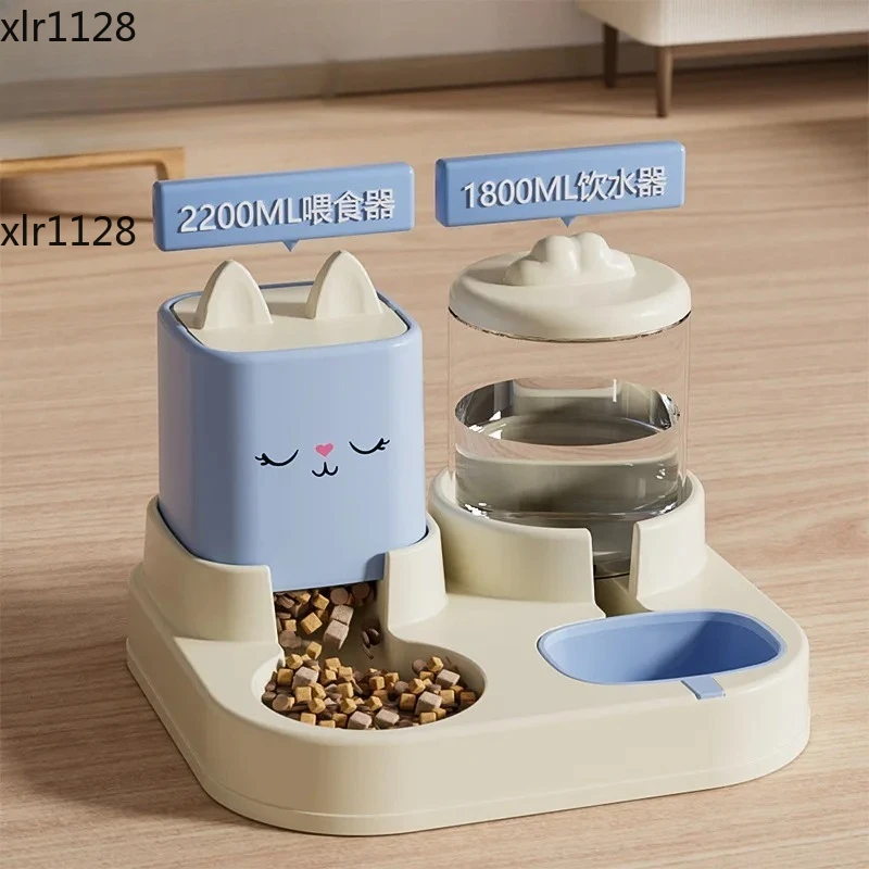 Automatic Pet Food Dispenser Double Bowl Integrated Drinking Feeding Bowl for Cats Dogs
Automatic Pet Food Dispenser Double Bowl Integrated Drinking Feeding Bowl for Cats Dogs