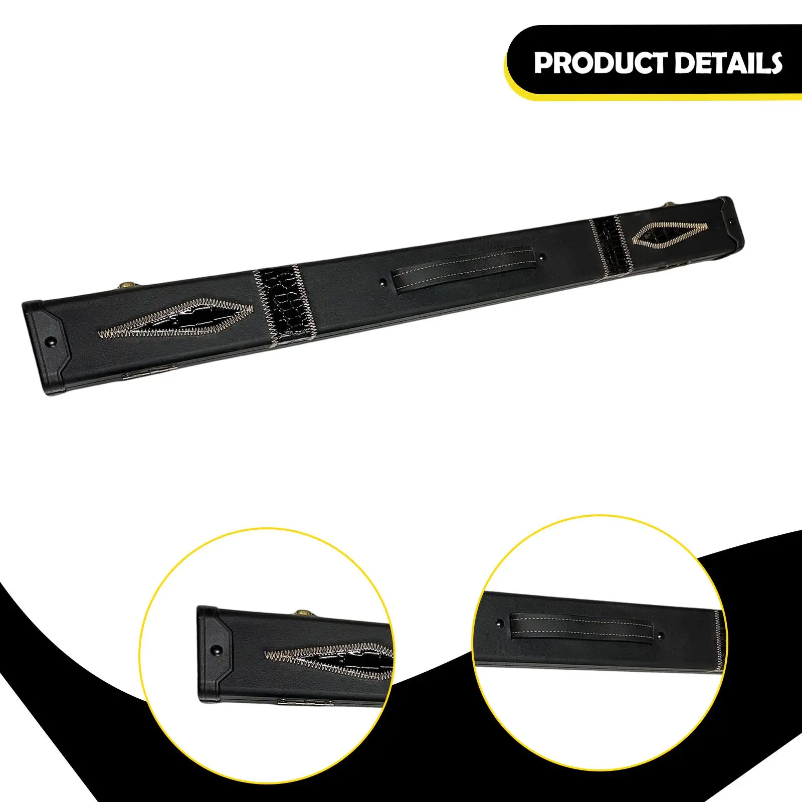 Billiard Cue Hard Case with Handle Portable Pool Stick Organizer Dustproof Box for Bar Game Accessories
Billiard Cue Hard Case with Handle Portable Pool Stick Organizer Dustproof Box for Bar Game Accessories