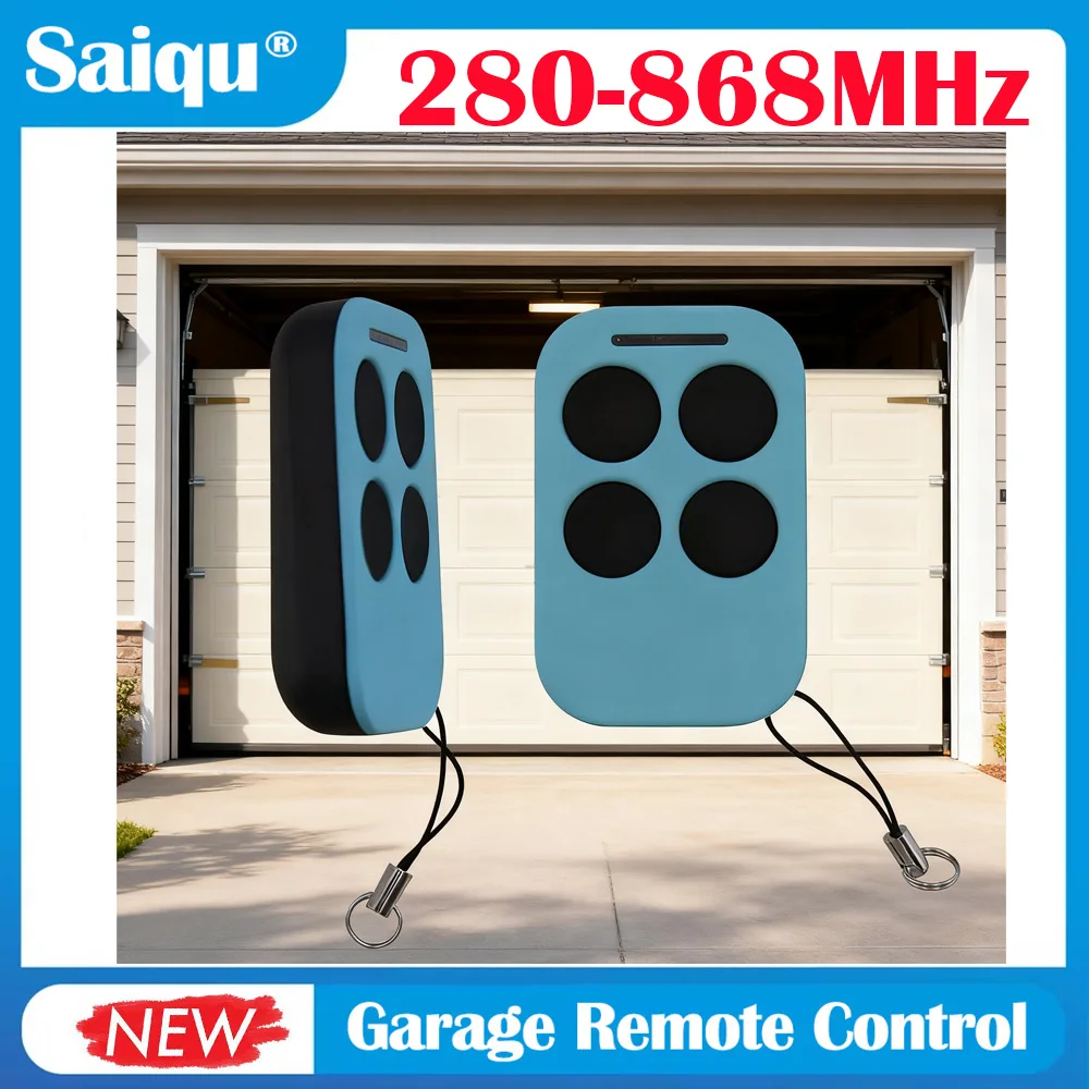4-канальный командный механизм открывания гаражных ворот, Дубликатор с дистанционным управлением, многочастотный пульт дистанционного управления для гаража от 280 до 868 МГц
4-канальный командный механизм открывания гаражных ворот, Дубликатор с дистанционным управлением, многочастотный пульт дистанционного управления для гаража от 280 до 868 МГц