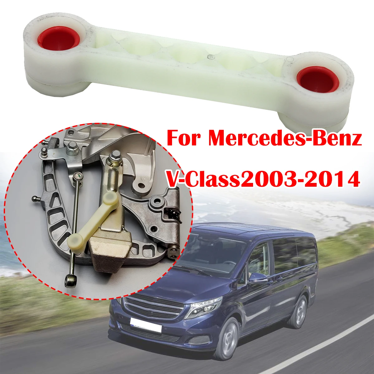 Car MT Gearbox Shift Cable Linkage Control Bushing Gear Shifter Lever Connecting link Selector For Mercedes-Benz V-Class 03-2014
Car MT Gearbox Shift Cable Linkage Control Bushing Gear Shifter Lever Connecting link Selector For Mercedes-Benz V-Class 03-2014