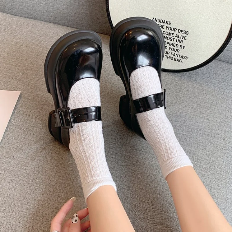 Mary Jane Shoes Thick Bottom New Pu Simple 2023 Fashion Solid Color Single Shoes Square Heel Round Toe Low Heel Women Casual
Mary Jane Shoes Thick Bottom New Pu Simple 2023 Fashion Solid Color Single Shoes Square Heel Round Toe Low Heel Women Casual