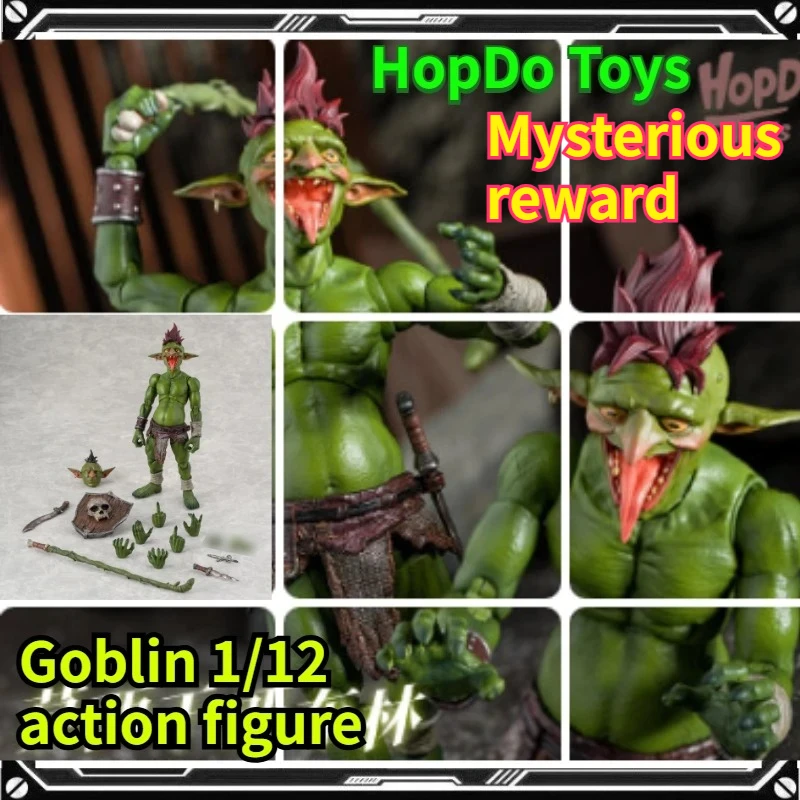 HOPDO TOYS Studio Original Mohawk Goblin Mohawk 1/12 подвижная фигурка
HOPDO TOYS Studio Original Mohawk Goblin Mohawk 1/12 подвижная фигурка