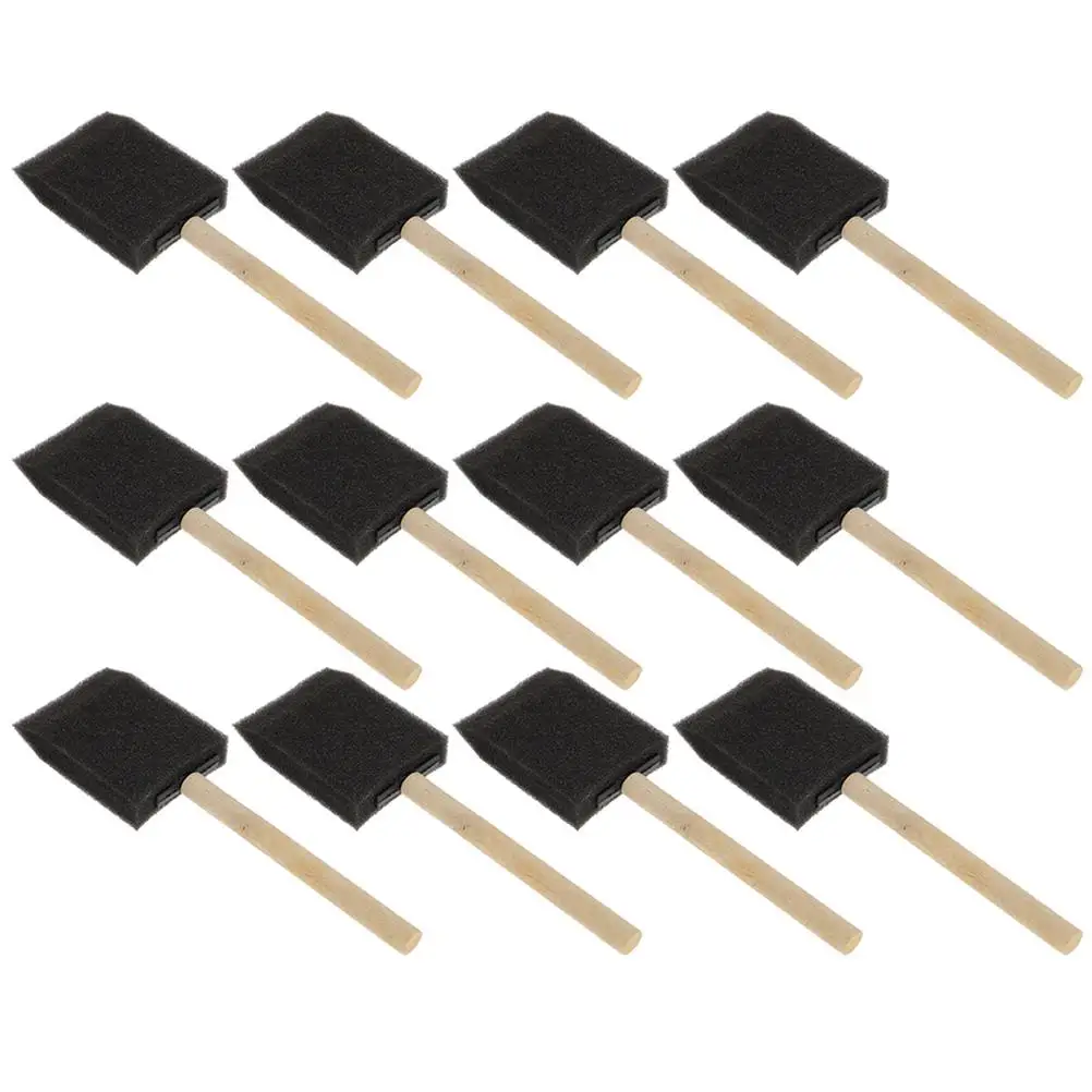 12 Pcs Black Sponge Brushes Children Painting Tools Easy Clean Portable Kids Supplies Graffiti Kit Sponges Wooden Crafts
12 Pcs Black Sponge Brushes Children Painting Tools Easy Clean Portable Kids Supplies Graffiti Kit Sponges Wooden Crafts