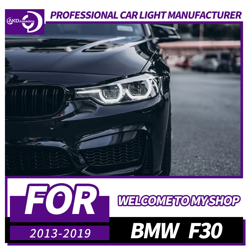 Автомобильные фары AKD для BMW 3 серии F30, фары 2012-2019, светодиодные фары для проектора, дневные ходовые огни, автомобильные аксессуары
Автомобильные фары AKD для BMW 3 серии F30, фары 2012-2019, светодиодные фары для проектора, дневные ходовые огни, автомобильные аксессуары