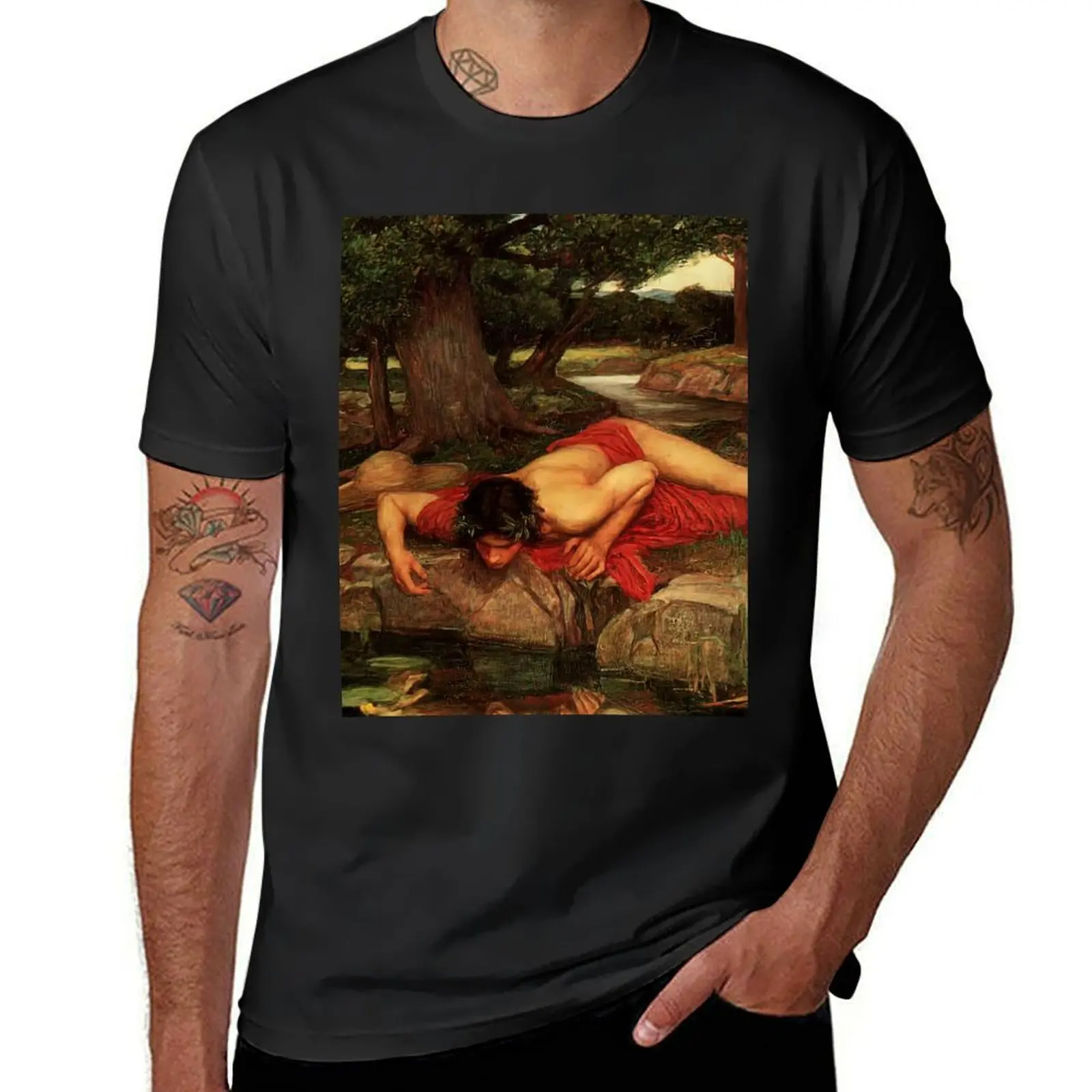 Echo And Narcissus by John William Waterhouse T-Shirt korean fashion plus sizes summer top mens plain t shirts
Echo And Narcissus by John William Waterhouse T-Shirt korean fashion plus sizes summer top mens plain t shirts