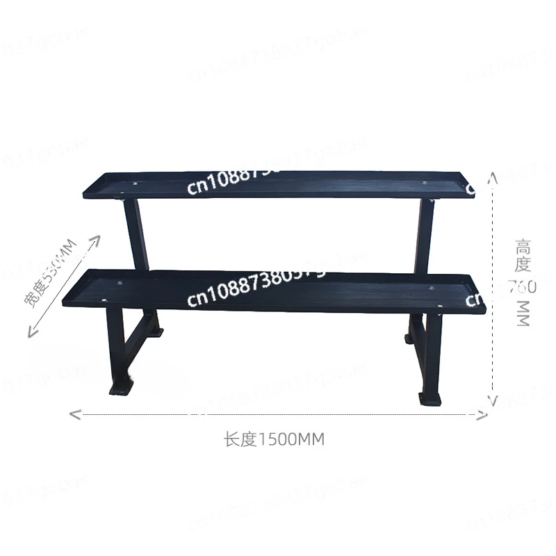 Two-layer kettlebell rack Gym placement rack
Two-layer kettlebell rack Gym placement rack