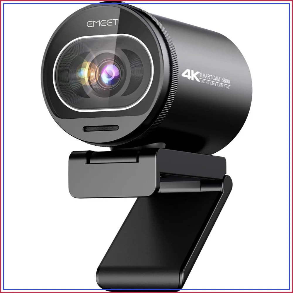 4K Webcam for Streaming - Sony Sensor, PDAF Autofocus, 1080P@60FPS, Noise Reduction Mics, Privacy Cover, 73° FOV
4K Webcam for Streaming - Sony Sensor, PDAF Autofocus, 1080P@60FPS, Noise Reduction Mics, Privacy Cover, 73° FOV