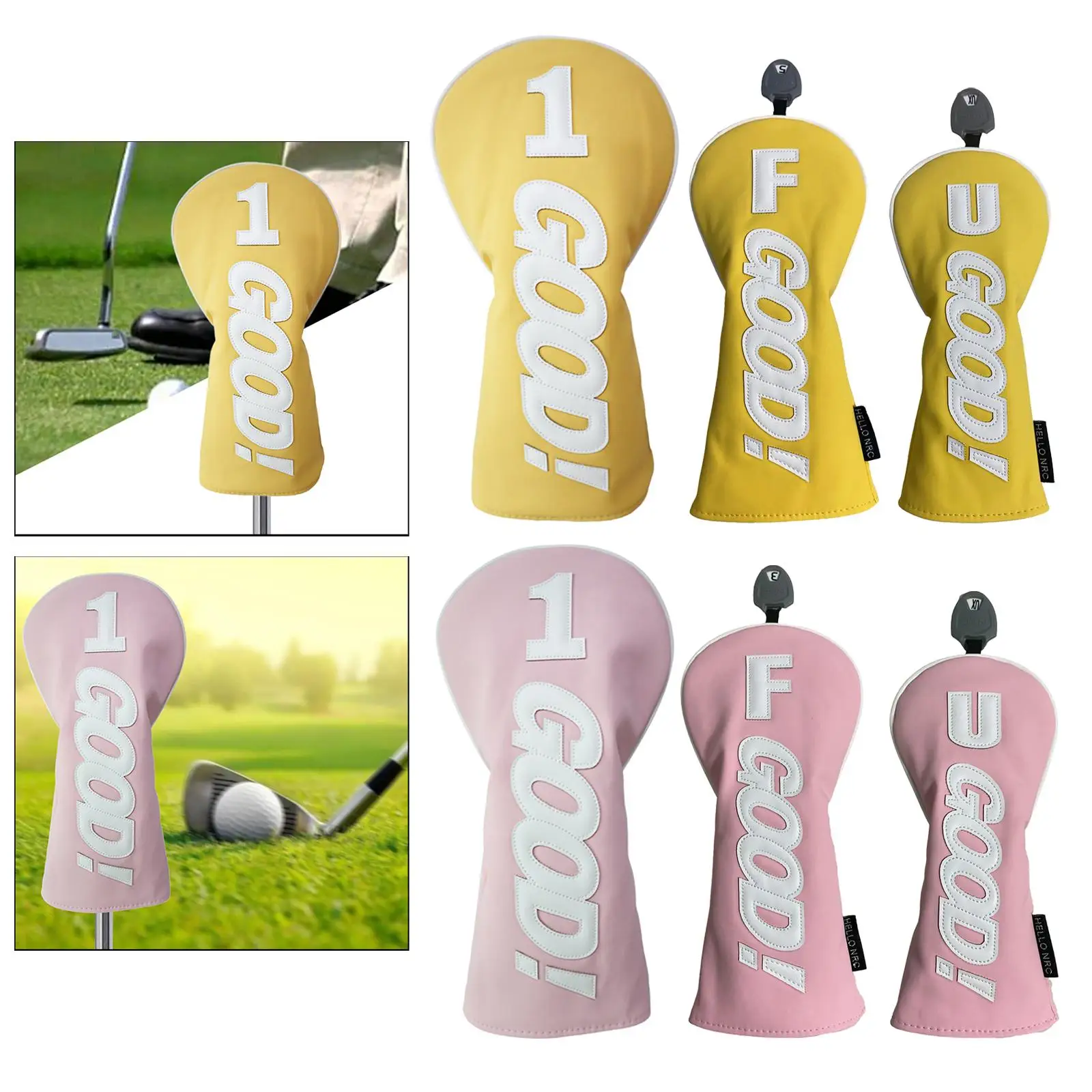 Wood Headcover, Golf Club Head Cover, Universal Golf Club Cover, Golf Headcover
Wood Headcover, Golf Club Head Cover, Universal Golf Club Cover, Golf Headcover