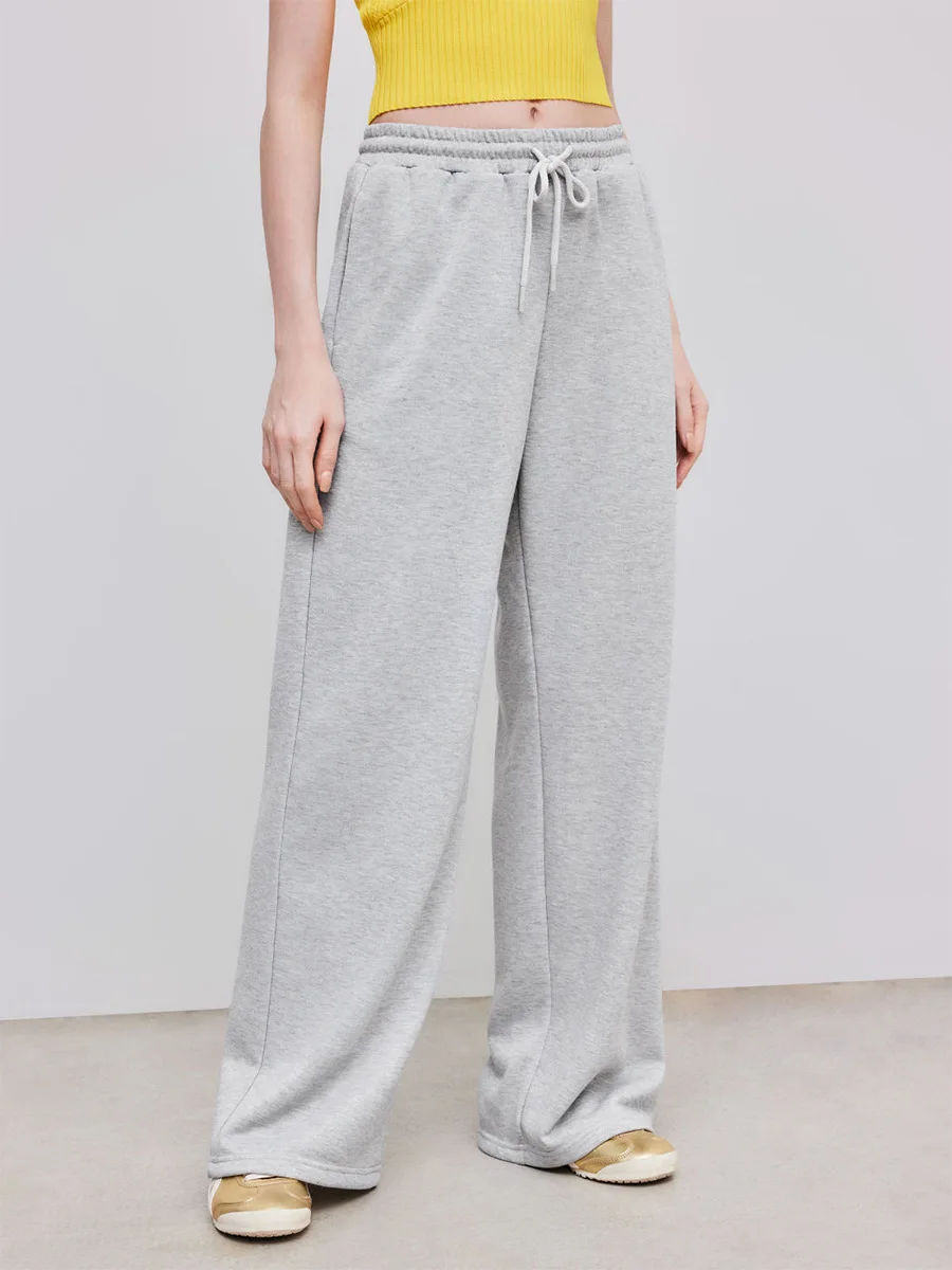 Wolfeel новые осенние женские удобные серые брюки с широкими штанинами на шнурке, свободные повседневные длинные брюки
Wolfeel новые осенние женские удобные серые брюки с широкими штанинами на шнурке, свободные повседневные длинные брюки