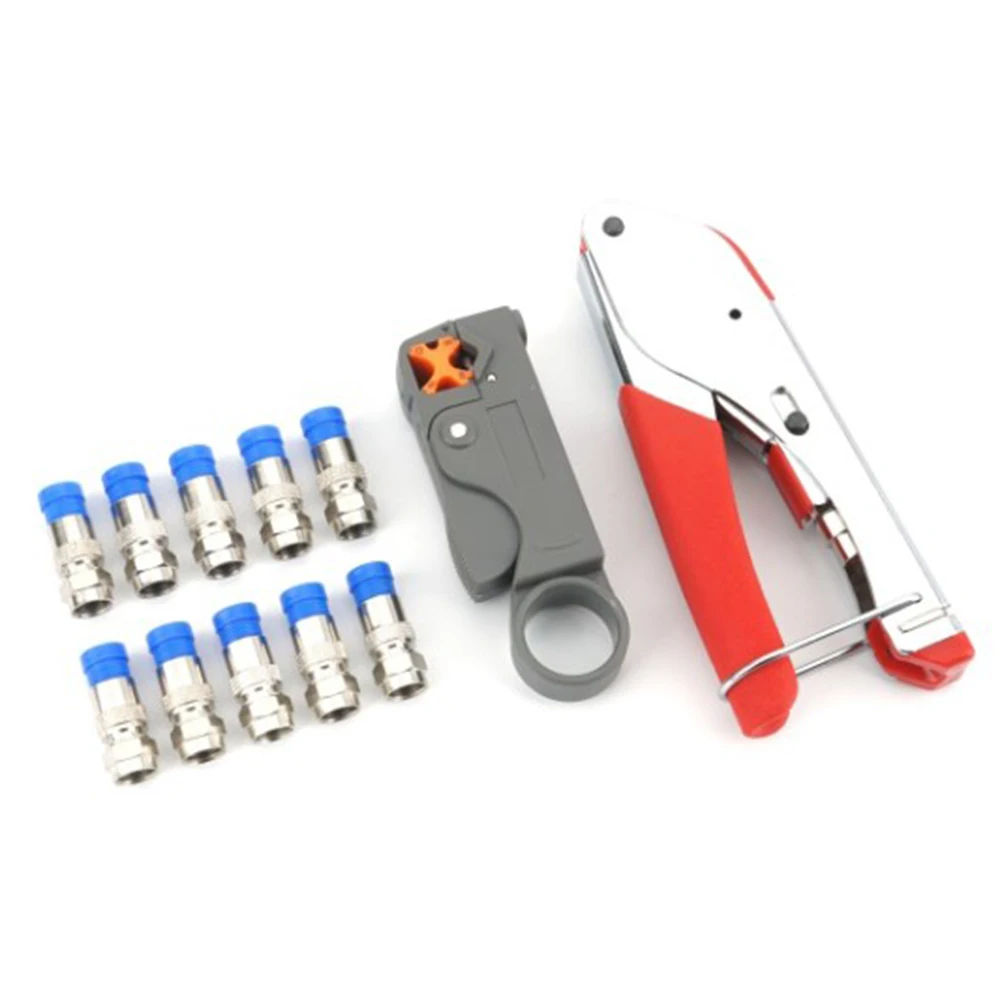 Adjustable Wire Pliers Coax Cable Crimper Coax Cable Crimper Kit Tool For Rg6 Tool for RG6 RG59 Quad 3V 2V Portable Handle Home
Adjustable Wire Pliers Coax Cable Crimper Coax Cable Crimper Kit Tool For Rg6 Tool for RG6 RG59 Quad 3V 2V Portable Handle Home