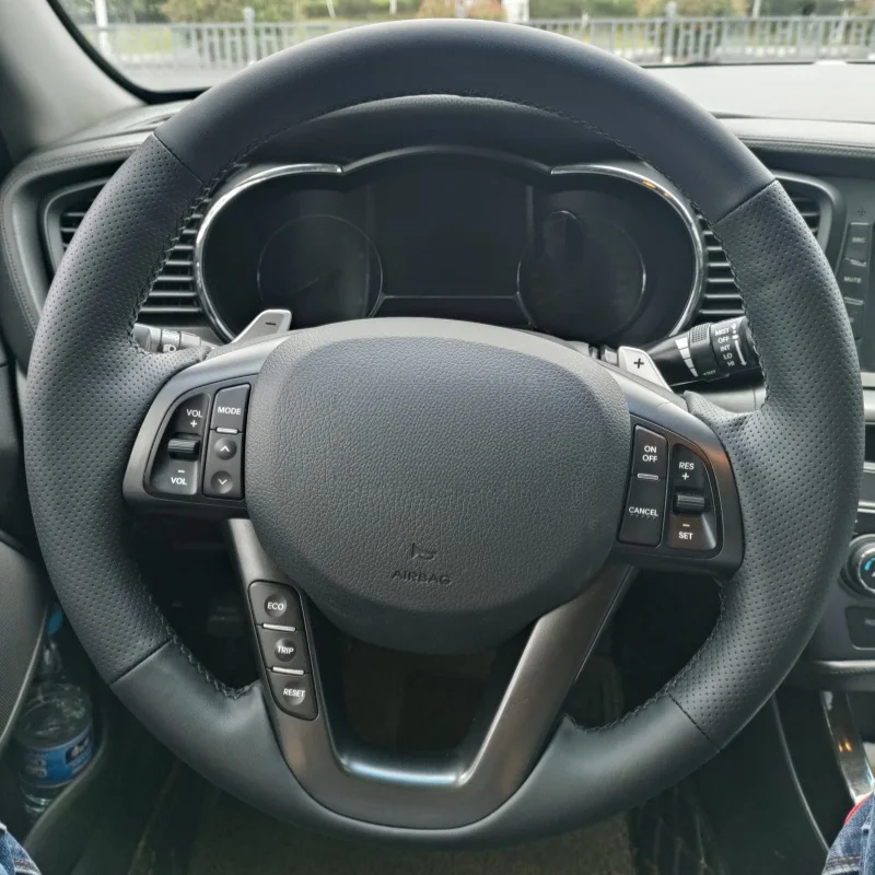 _ Дышащая искусственная кожа для Kia K5 Optima 2008 2009 2010 2011 2012 2013 оплетка рулевого колеса
_ Дышащая искусственная кожа для Kia K5 Optima 2008 2009 2010 2011 2012 2013 оплетка рулевого колеса