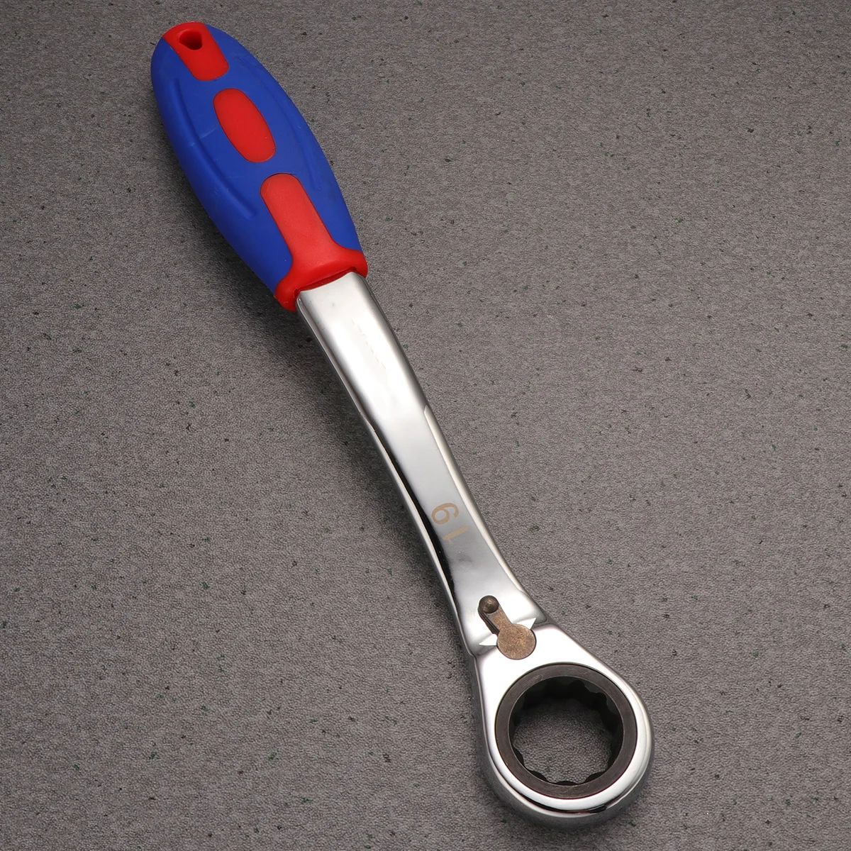 Plastic Shank Ratchet Wrench 19MM Quick Release Spanner Universal Round Head Ratcheting Metric Tool Home Professional Use
Plastic Shank Ratchet Wrench 19MM Quick Release Spanner Universal Round Head Ratcheting Metric Tool Home Professional Use