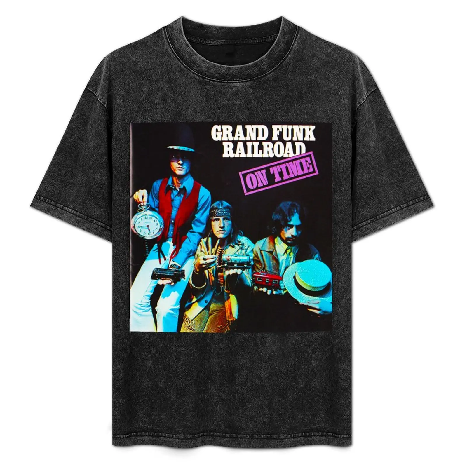 Grand Funk Railroad - On Time. T-Shirt Work Basic Short Sleeve Top
Grand Funk Railroad - On Time. T-Shirt Work Basic Short Sleeve Top