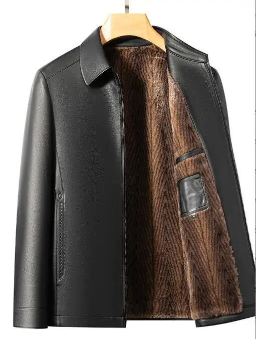 2026 NEW Men's Autumn And Winter Velvet Leather Jacket Thickened Warm Jacket Casual Super Thick Inner Liner Jacket
2026 NEW Men's Autumn And Winter Velvet Leather Jacket Thickened Warm Jacket Casual Super Thick Inner Liner Jacket