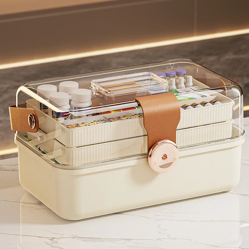 Бытовая трехслойная складная коробка для хранения лекарств большой емкости, портативная коробка для хранения лекарств, аварийная медицинская аптечка
Бытовая трехслойная складная коробка для хранения лекарств большой емкости, портативная коробка для хранения лекарств, аварийная медицинская аптечка