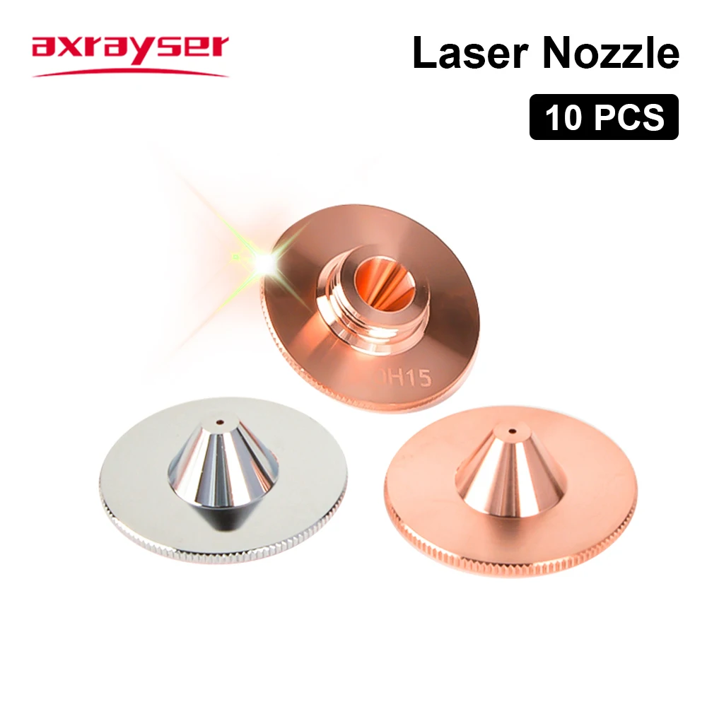 Axrayser 10PCS Laser Cutting Nozzle D28 H15 M11 D32 H15 M14 Bulge Laser Nozzle for Raytools Precitec Bodor Fiber Cutting Machine
Axrayser 10PCS Laser Cutting Nozzle D28 H15 M11 D32 H15 M14 Bulge Laser Nozzle for Raytools Precitec Bodor Fiber Cutting Machine