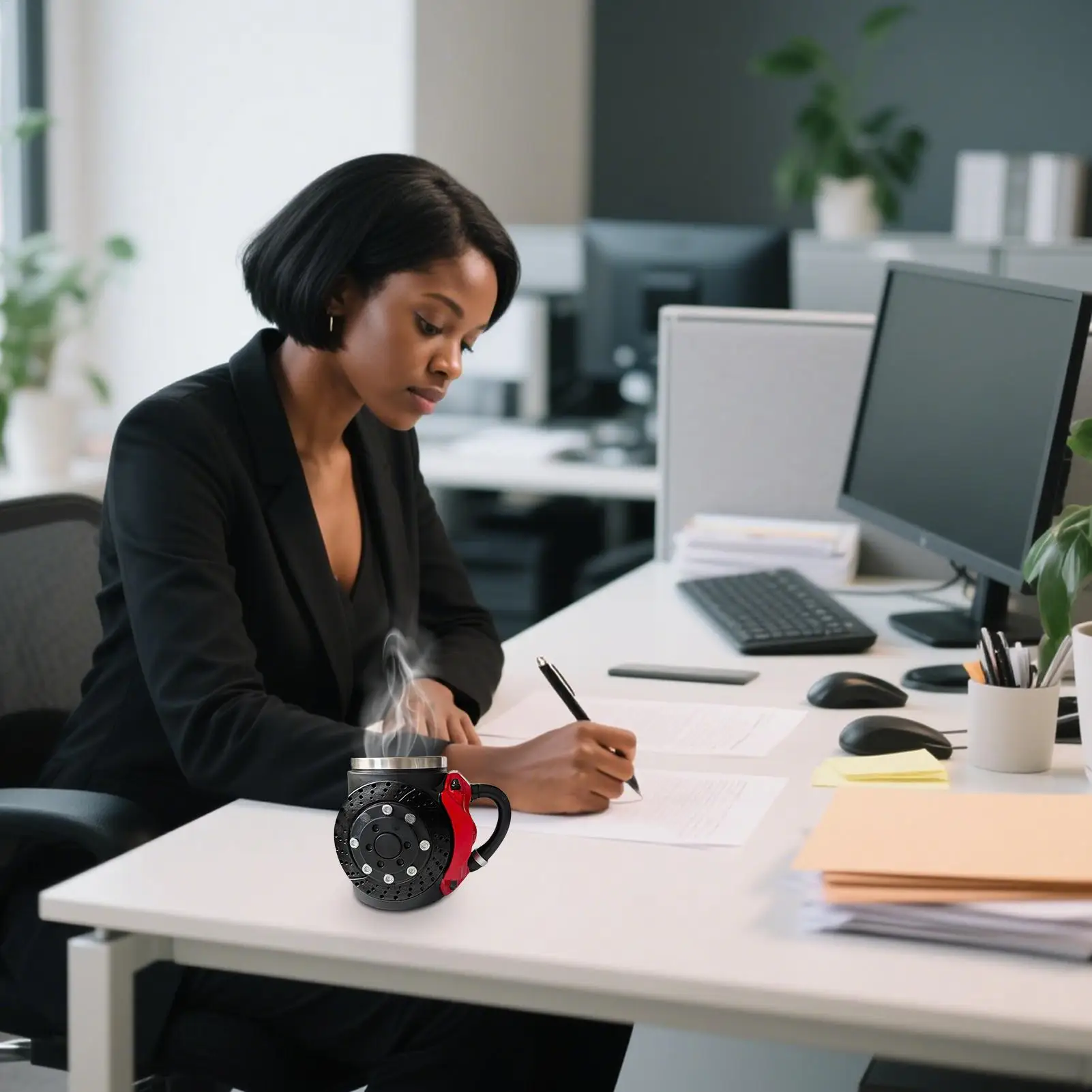 Novelty Mugs Brake Mug Ergonomic Cup With Handle For Kids Father's Christmas Friends Work Coworker Birthday Teacher Mothers 
Novelty Mugs Brake Mug Ergonomic Cup With Handle For Kids Father's Christmas Friends Work Coworker Birthday Teacher Mothers