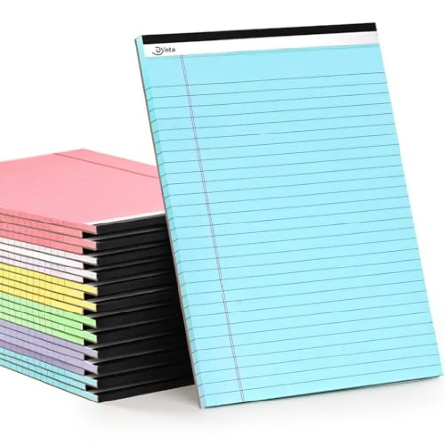 24 Pack Colored Legal Pads 1080 Sheets Wide Ruled Lined Writing Note Pads 8.5 X 11.75 Inch 45 Sheets Per Notepad
24 Pack Colored Legal Pads 1080 Sheets Wide Ruled Lined Writing Note Pads 8.5 X 11.75 Inch 45 Sheets Per Notepad