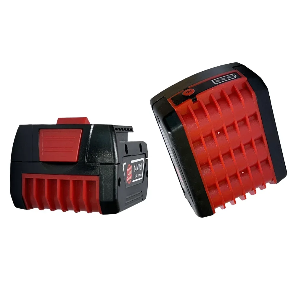 Rechargeable Battery for Bosch Power tool 14.4V 6.8Ah for GBH GDR GSR 1080 DDS180 BAT614G Replacement Li-ion Battery Charger Set
Rechargeable Battery for Bosch Power tool 14.4V 6.8Ah for GBH GDR GSR 1080 DDS180 BAT614G Replacement Li-ion Battery Charger Set