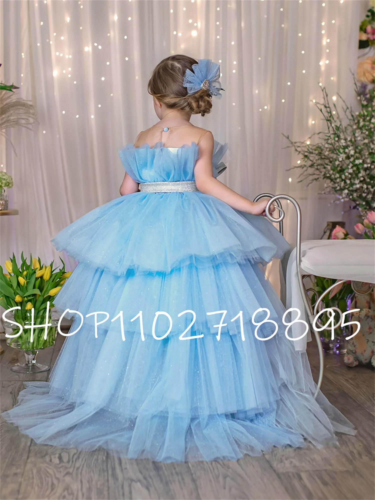 Gardenwed Blue Girl Dress Tulle Puffy Princess Dress Cute Baby Girl Dress Birthday Dress Flower Girl Dress Wedding Party Dress
Gardenwed Blue Girl Dress Tulle Puffy Princess Dress Cute Baby Girl Dress Birthday Dress Flower Girl Dress Wedding Party Dress
