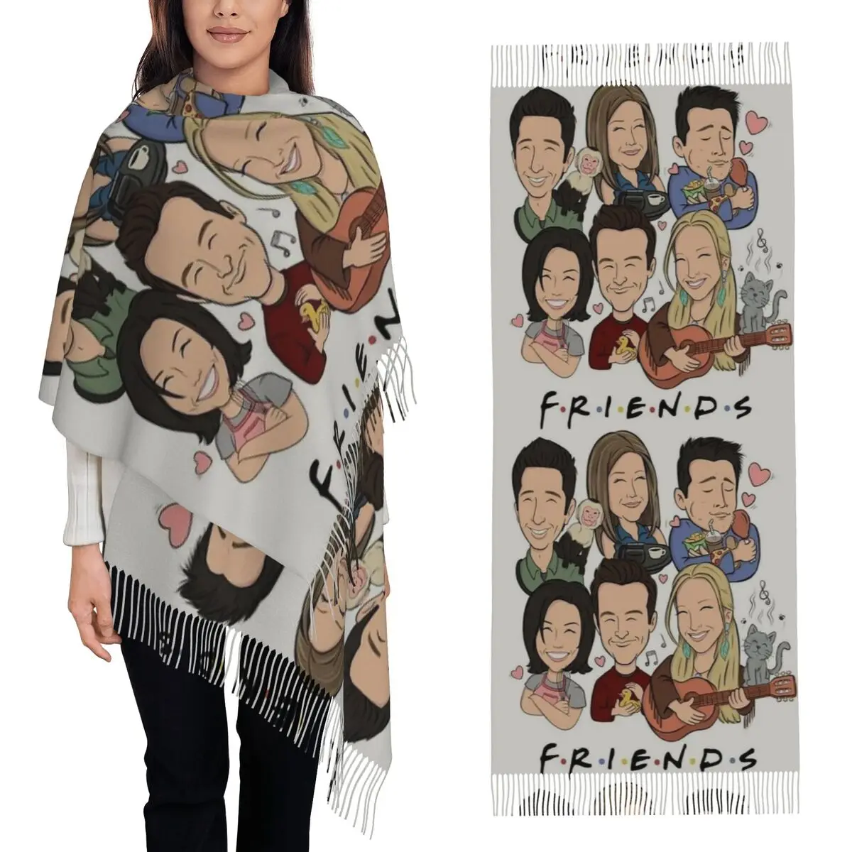 Друзья ТВ шарф шарфы с кисточками для женщин мягкие теплые шали и накидки большая осенне-зимняя шаль накидка
Друзья ТВ шарф шарфы с кисточками для женщин мягкие теплые шали и накидки большая осенне-зимняя шаль накидка