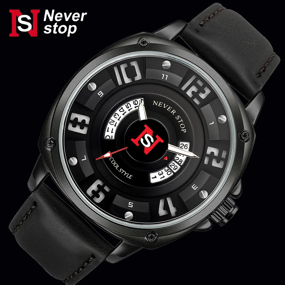 NS Classic Arabic Style Men's Quartz Watch with Luminous Hands, Waterproof Leather Strap, Glass Quality, Date Calendar Watch
NS Classic Arabic Style Men's Quartz Watch with Luminous Hands, Waterproof Leather Strap, Glass Quality, Date Calendar Watch