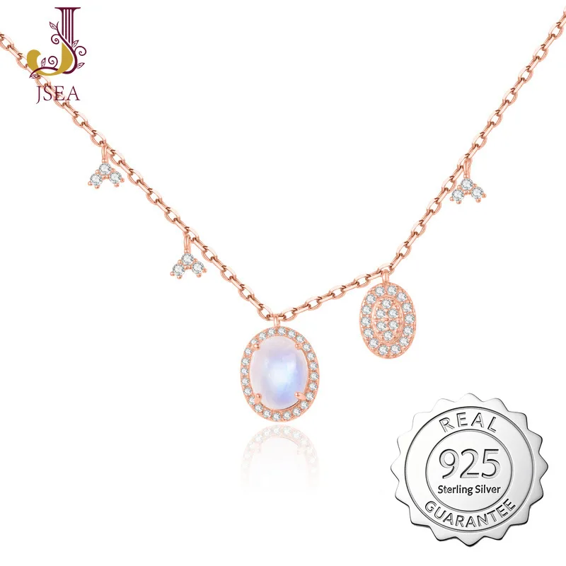 Unique S925 Sterling Silver Choker Necklace - 18K Rose Gold Plated with 2ct Natural Moonstone Gemstone
Unique S925 Sterling Silver Choker Necklace - 18K Rose Gold Plated with 2ct Natural Moonstone Gemstone