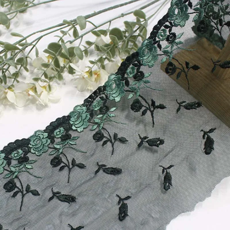 31Yards 2024 Green Floral Soft Luxury Lace Mesh Embroidery Lace Trim for Women Lingerie Bra Dress
31Yards 2024 Green Floral Soft Luxury Lace Mesh Embroidery Lace Trim for Women Lingerie Bra Dress