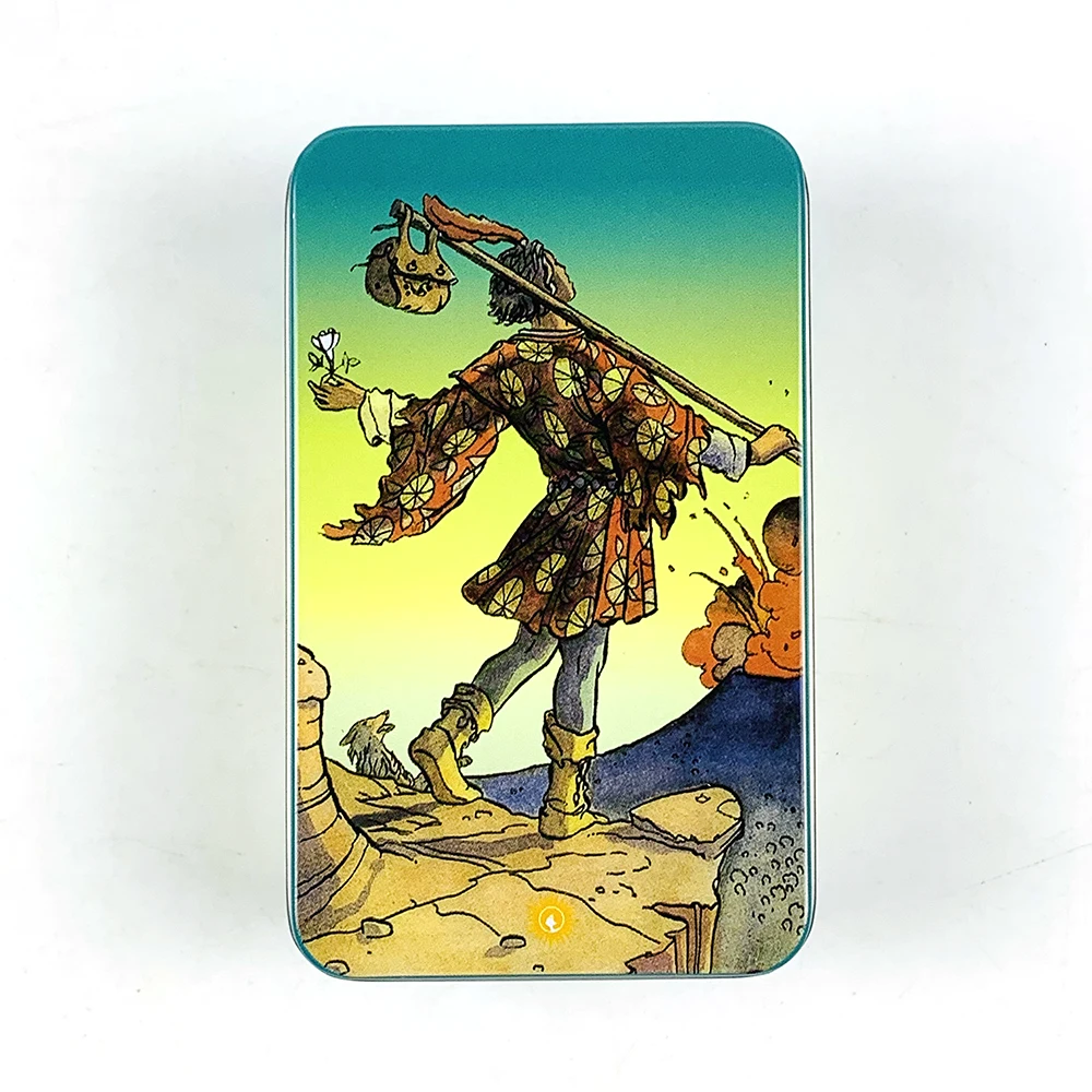 Metal Box Gilded Edition Tarot Cards With Paper Guidebook English Vision Classical Board Games,Halloween and Christmas Gifts
Metal Box Gilded Edition Tarot Cards With Paper Guidebook English Vision Classical Board Games,Halloween and Christmas Gifts