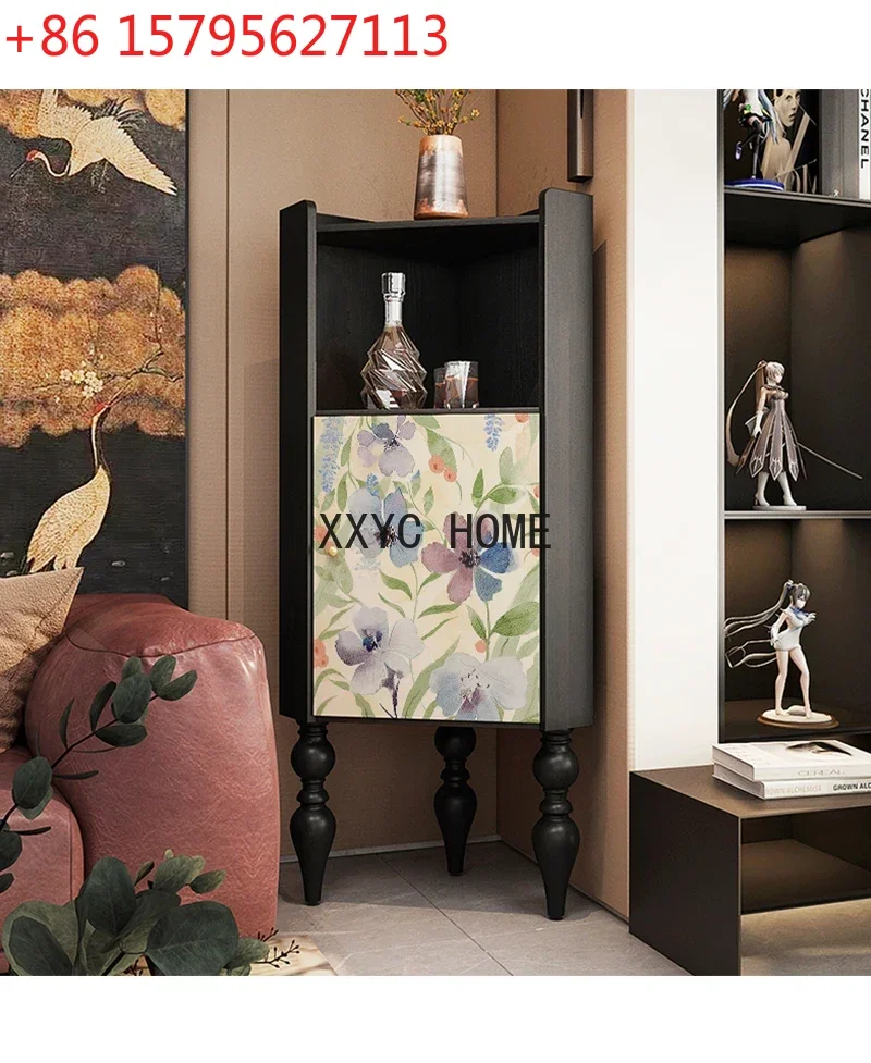 Solid Wood Triangle Cabinet Bedroom Storage Cabinet Shelf Corner Installation-Free Corner Cabinet
Solid Wood Triangle Cabinet Bedroom Storage Cabinet Shelf Corner Installation-Free Corner Cabinet